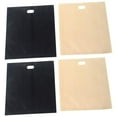 thumbnail image 1 of OUSITAID 4 Pcs Sac à Toasts Sac de Four à Micro-Ondes Sac de Cuisson Haute Température en PTFE, 1 of 10