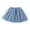 Blue, variant on AJTQTH Skirt for Girls Elastic-Waisted Solid Color Mesh Plaid Embroidered Short Skirts Layered Lightweight Stylish Mini Skirt for Street Party Summer Casual Occasions Pink 2-3Years