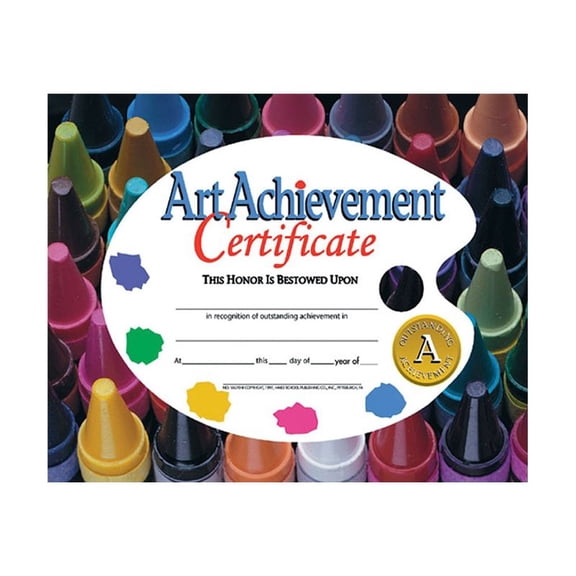 Flipside Products VA570-5 Art Achievement Certificate  Pack of 5