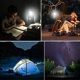 thumbnail image 4 of Lanterns, Camping Lantern, Solar Lantern Flashlights Charging For Phone, Usb Rechargeable Led Camping Lantern, Collapsible & Portable For Emergency, Hurricanes, Power Outage, Storm, 4 of 5