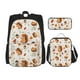 thumbnail image 1 of Disketp Squirrel Mochila Estampada de Gran Capacidad con Lonchera y Estuche, Set de 3 Piezas para Estudiantes, 1 of 7