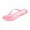Pink, variant on Anuirheih Women's Flip-Flop Jelly Sandals for Women Beach Flat Thong Sandals Beach Rain Shoes(Black)