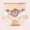 thumbnail image 2 of Ruimatai Women's Lace Underwear Mid Rise Sexy Comfortable Breathable Hip Lift Soft Stretchy Panties Solid Color High Waist Briefs for Daily Wear, 2 of 3