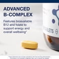 thumbnail image 3 of Metagenics Vitamin B-Complex - Energy Support & Healthy Stress Response* - With Vitamin B6 & B12 - Vegetarian & Gluten-Free - 180 Count, 3 of 7