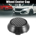 thumbnail image 2 of Unique Bargains 4pcs 60.5mm 65mm Wheel Center Hub Caps Hubcaps Covers Universal Rims Hub Cap Parts for Car Black, 2 of 6