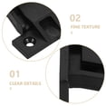 thumbnail image 3 of 12 Set False Front Cabinet Clips Plastic Bracket Fake Drawer Clips False Drawer Front Clips For Wall Cabinet Installation Support, 3 of 6