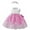 Hot Pink, variant on Little Girl Dresses Kids Baby Girls Pageant Baptism Lace Dress with Bowknot Flower Girls Formal Dress Wedding Christening Gown Dresses for Girls Purple 18 Months-24 Months