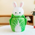 thumbnail image 2 of Muñeco de peluche con forma de conejo de peluche, 42 cm, diseño de rabino blanco suave, 2 of 2
