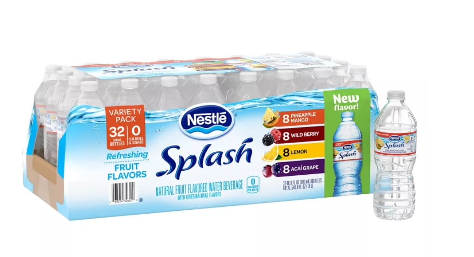 Nestle Splash Variety Pack (16.9oz / 32pk)