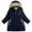 Navy, variant on LWNYDPLSD Girls Jacket 5t Winter Coat Kids Toddler Girls Winter Oversized Hoodies for Girls Toddler Shirts Girls 2t Baby Girl Outfits 0-3 Months 24, Black 4 Years