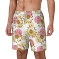 thumbnail image 2 of Balery Sunflowers Mens Swim Trunks Swim Shorts for Men Quick Dry Inseam Beach Shorts with Compression Liner Pocket-Large, 2 of 9