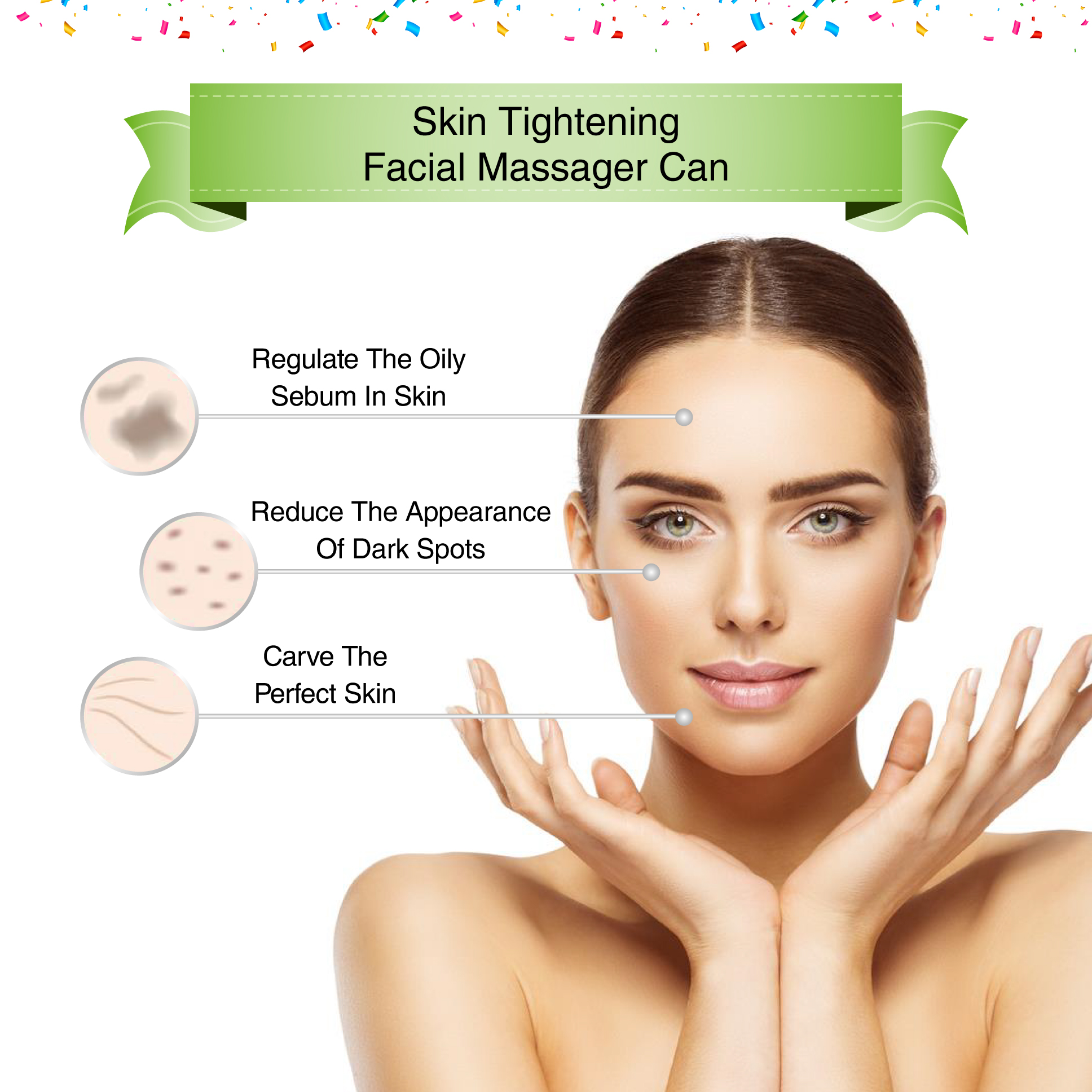 ($120 Value) VIJUVE Anti-Aging Facial Toning Massager - image 4 of 8