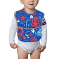 thumbnail image 6 of Kdxio Nautical Animals Bibs For Babies, Baby Bibs for Eating, Toddler Bibs, Waterproof Bibs, Feeding Bibs, for Toddlers, Boys, Girls, 6 of 8