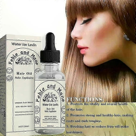 Hydrating Hair Repair Serum Featuring Collagen and Hyaluronic Acid for Frizzy and Damaged Locks Treatment Solution