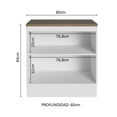thumbnail image 3 of Gabinete Bajo de Almacenamiento Madesa con Encimera BM, 3 of 5