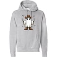 thumbnail image 2 of Inktastic Halloween Cowboy Ghost Adult Hoodie Sweatshirt, 2 of 4