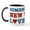 White/Black Inside, variant on CafePress - Somebody In New York Loves Me Mug - 11 oz Ceramic Mug - Novelty Coffee Tea Cup