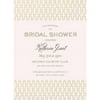 Loving Lattice Standard Bridal Shower Invitation