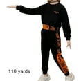 thumbnail image 3 of Minnieouse Viajar Camping Niñas Deportes Camisa Pantalones Conjunto Otoño Banquete Correr Trotar Niños Tops Pantalones Negro 110 cm Type3 NO3, 3 of 6