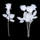 thumbnail image 5 of Flores artificiales para Halloween, accesorios de fotografía, arreglos florales decorativos, bricolaje todo blanco, 5 of 9