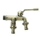 thumbnail image 1 of Grifo de jardín al aire libre, grifo antiescarcha, manguera de riego de entrada de rosca macho de 1/2 pulgadas, babero para baño , Bronce 0,75 pulgadas de salida Bronce 075 pulgadas de salida, 1 of 8
