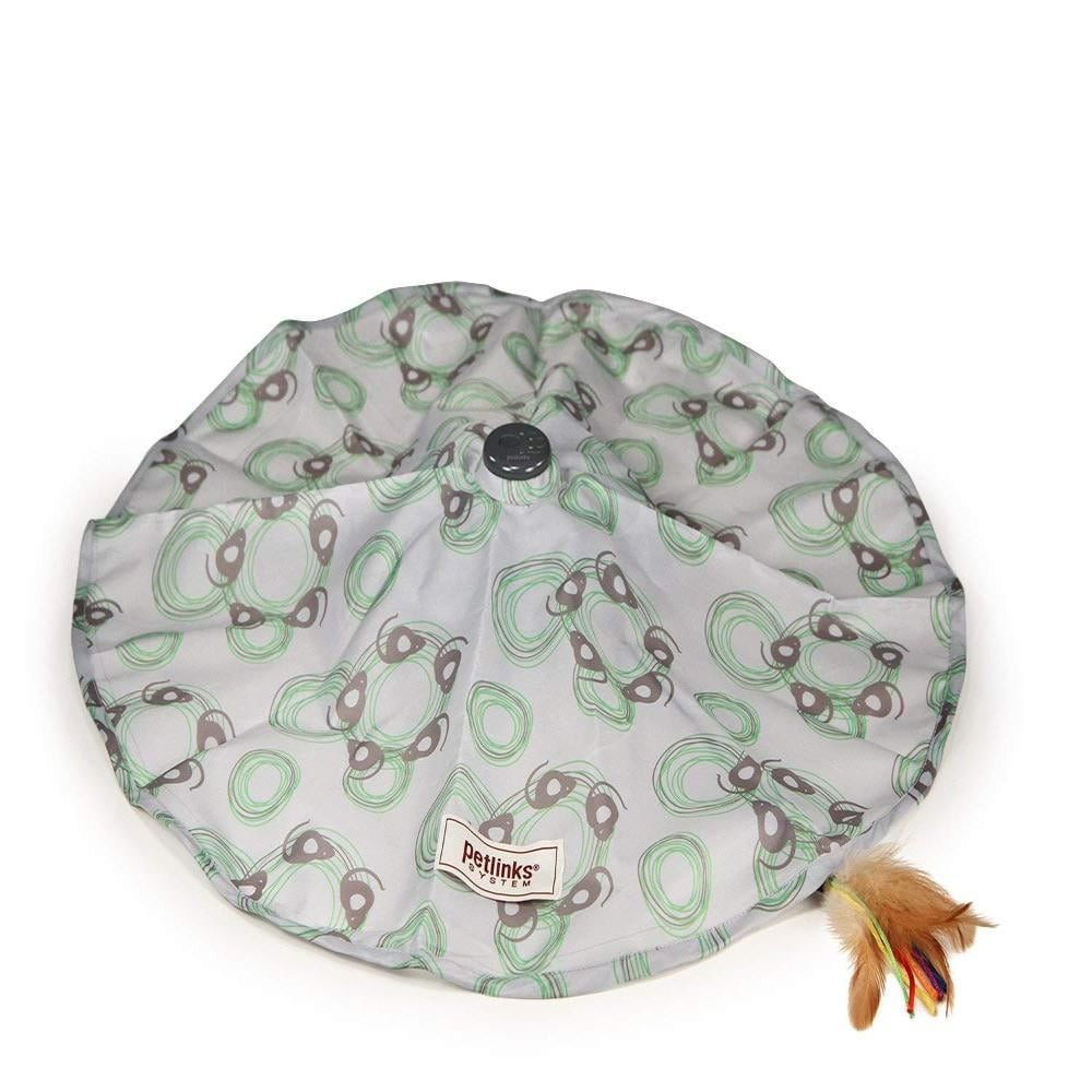 Mystery Motion Cat Toy Concealed Motion Toy, Colors may vary, 4 Speeds Lets You Customize The