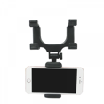 thumbnail image 1 of WANNGWE Vehicle Rear View Mirror Phone Holder Mount Universal Smartphone Cradle Compatible to iPhone Galaxy S22 S21 S20 S10 Google Map GPS Navigation DZ93-14125, 1 of 6