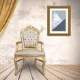 thumbnail image 3 of Urban Epiphany 13x18 Gold Ornate Wood Framed with Double Matting Museum Art Print Titled - Navy Mountains 1, 3 of 4