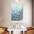 thumbnail image 3 of Elephant Stock Deeper Blue Wall Art - Vertical Canvas Wall Art - Living Room Wall Decor - Animal Canvas - Blue And White Decor By Norman Wyatt Jr. - 32" x 48", 3 of 8