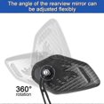 thumbnail image 4 of Bike Rearview Mirror, Electric Scooter Rearview Mirror, Road Bike Rearview Mirror, Electric Bike Rearview Mirror, Suitable for electric vehicles (blac, 4 of 5