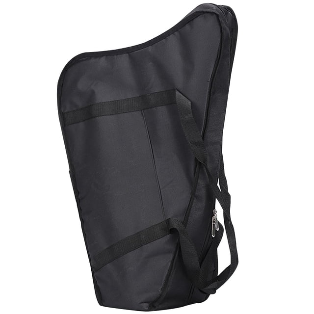 1Pack Black Rectangular Cover for Small Harp with Oxford Cloth and Cotton Padding