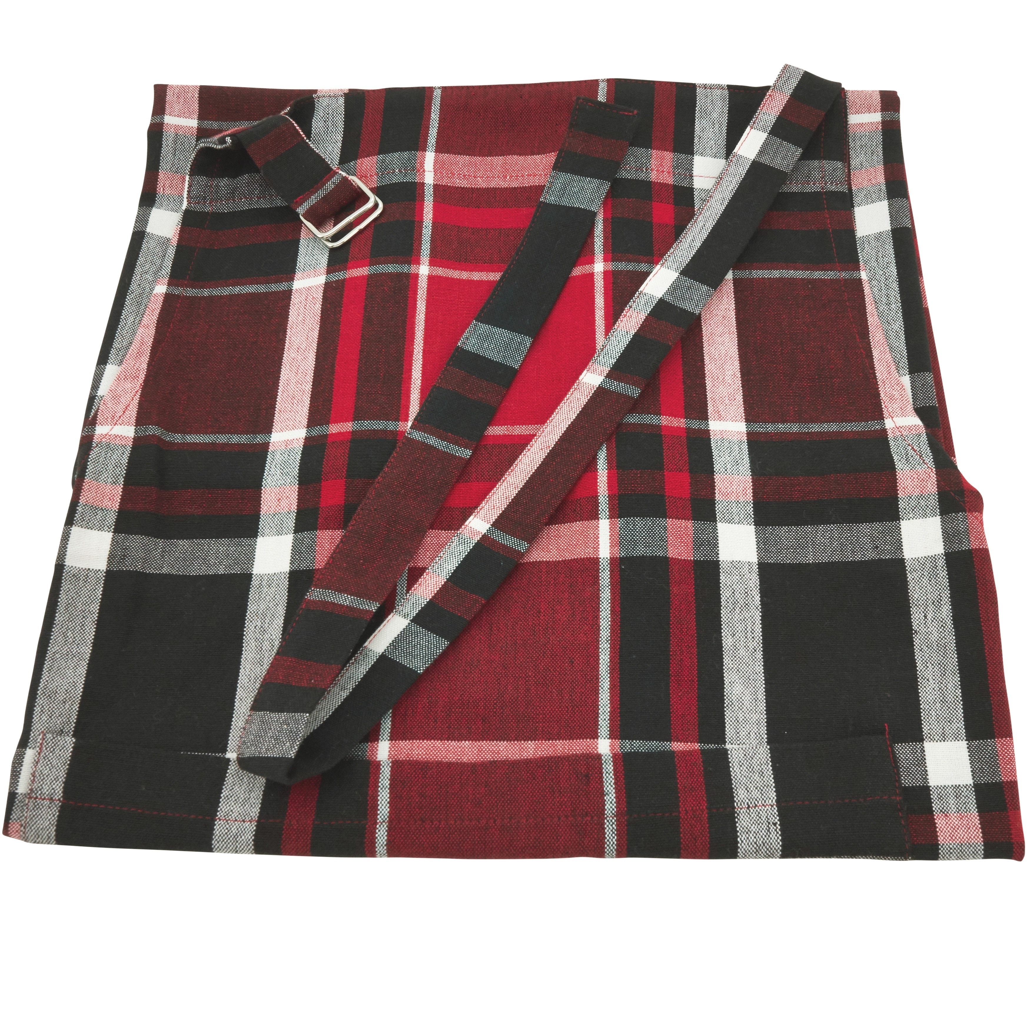 Saro Lifestyle Classic Plaid Cotton Apron