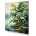 thumbnail image 2 of Designart "Tranquil Palms By The Beachside I" Palms & Palm Trees Canvas Prints, 2 of 7