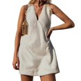 thumbnail image 5 of Women's Fashion Dress Cienvnstg Sweet A-Line Dress for Everyday Wear New Beach Dress, 5 of 6
