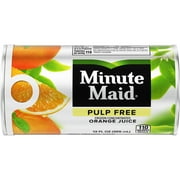 Minute Maid No Pulp Orange Fruit Juice, 12 fl oz Can