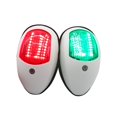 thumbnail image 2 of LED Navigation Light Signal Warning Signal Lamp Marine Navigation Port Starboard Lights for Pontoon Skiff Power Boat ,High Bright, 2 of 7