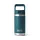thumbnail image 3 of Botella YETI Rambler Jr. 350 ml para niños con tapa de pajita, color agave, color verde azulado, 3 of 5