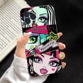 thumbnail image 3 of Funda de teléfono de Anime m-monsters h-high para iPhone, carcasa para iPhone 15, 14, 11, 12, 13, Mini Pro, XS, Max, 6, 7, 8 Plus, X, XR, SE, 2020, 3 of 5