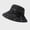 Black, variant on Women Polka Dot Sun Hat Wide Brim Bow Pearl Packable Summer Hat