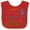 Red and White, variant on Inktastic Flight Attendant Future Boys or Girls Baby Bib