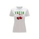 thumbnail image 1 of Playera Blusa De Cerezas Fresh Cherry Ropa Para Mujer Ropa Para Dama Color Blanco Talla Grande Marca Emil SaEs, 1 of 4