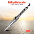 thumbnail image 2 of Carpenter Square Drill Bit Carpintería Agujero Taladro Guía Posicionador (6,4 mm) Tmvgtek Para estrenar, 2 of 6
