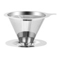 thumbnail image 2 of Pour over Coffee Dripper Reusable Cone Coffee Filter Portable, 2 of 9