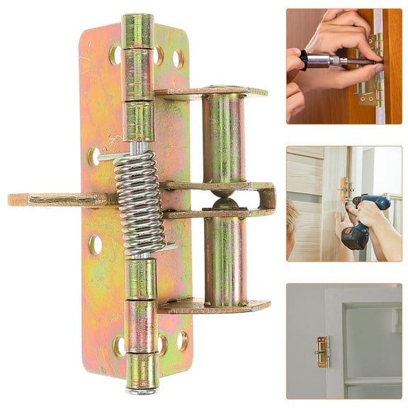 UPGRATOR Aluminium Alloy Gate Hinge for Furniture Swing Doors 10.2x7.5x4In 1Set