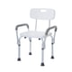 thumbnail image 3 of Gm Silla De Ducha 3 En 1 Con Respaldo Y Agarraderas Silla Regadera Baño Brazos Altura Ajustable, 3 of 9