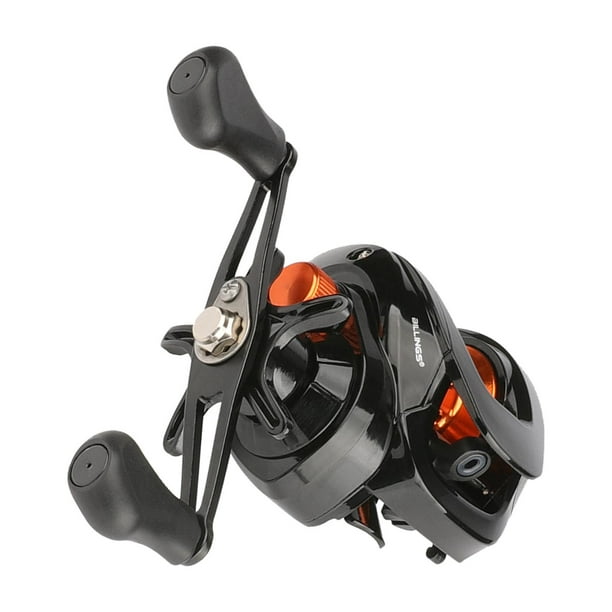 Luzkey High Speed Fishing Reels 6.3:1 Gear Ratio 5+1 Bb Fishing Soft Rubber Rocker Up To 8kg /Freshwater Powerful Baitcaster Reels Left Other Left