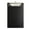 Black, variant on opvise Clip Writing Pad Multifunctional Hard Stationery A4 A5 A6 File Folder Document Holder for Student White A4