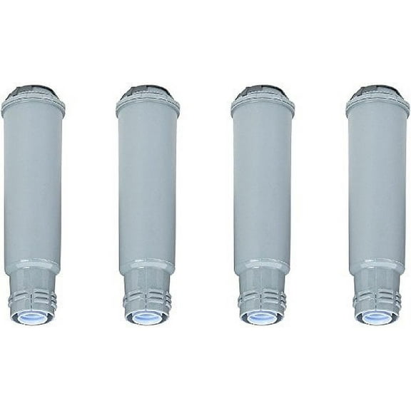 Nispira Water Filter Cartridge Replacement for KRUPS Coffee Maker Part F088. Fits Precise Tamp Espresso & Fully Automatic Machines Model XP5220, XP5240, XP5280, XP5620, EA82, EA9000, 4 Filters