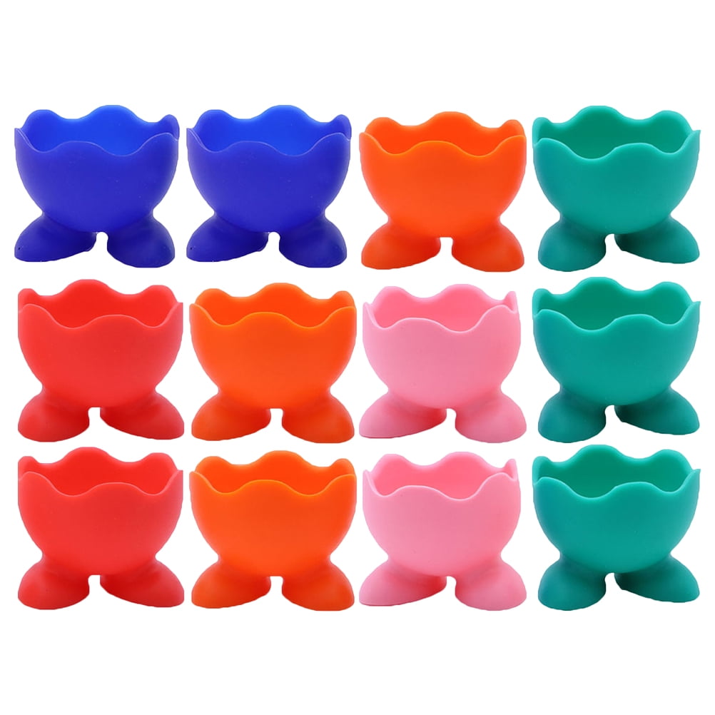Vituzote.com - Invite these colorful silicone egg cups to