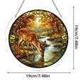 thumbnail image 4 of 7.4in Acrylic Jigsaw Puzzle Suncatcher – Brain Teaser Game for All Ages, Sun Catcher Puzzle for Window Hanging Gift #011, 4 of 7